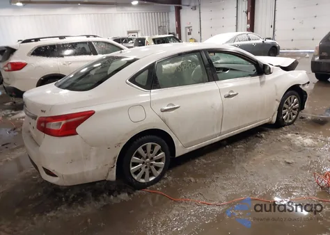 2017 Nissan Sentra Sv z USA, uszkodzony, nr VIN 3N1AB7AP5HY324875